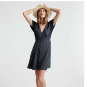 New Quince Vintage Wash Tencel Dress